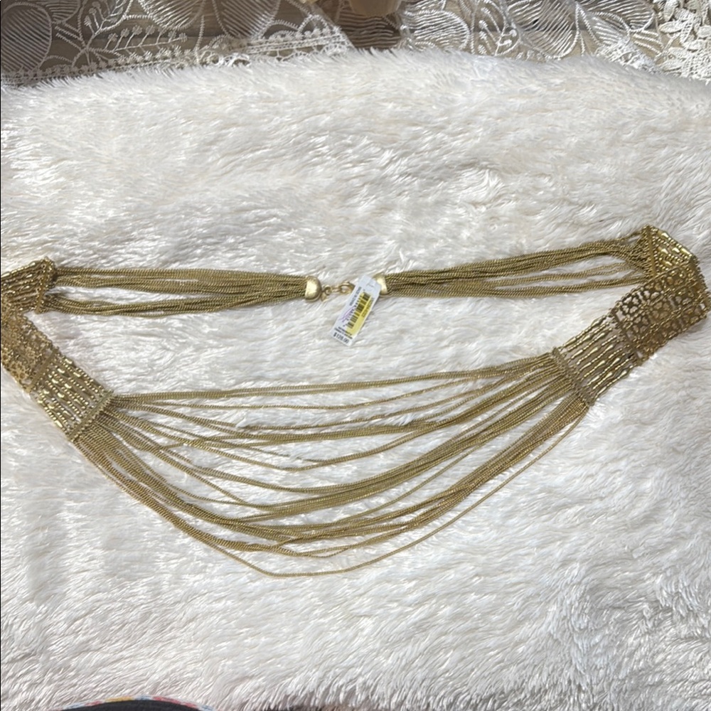 Adrienne Vittadini Gold Chain Belt 38 inch’s